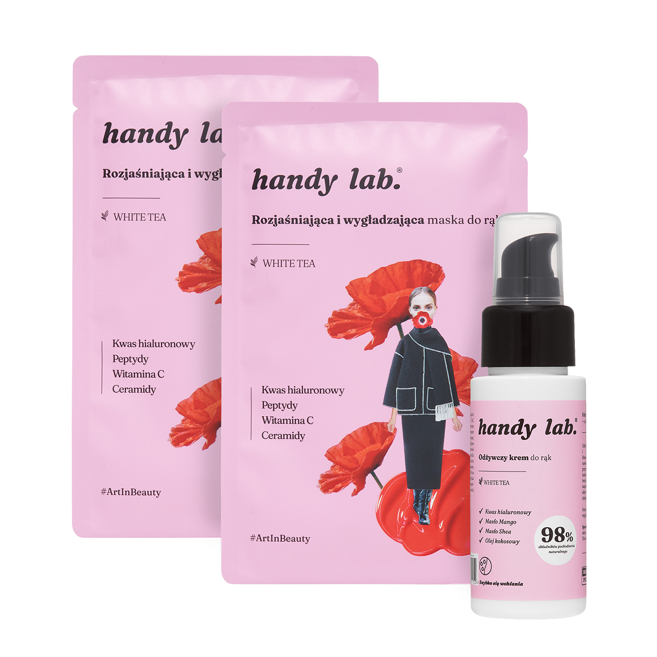 Dotyk młodości - zestaw regeneracyjny do rąk handy lab.