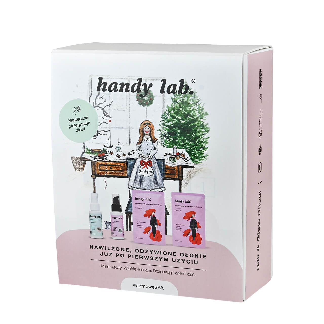 Zestaw Silk & Glow Ritual Hand